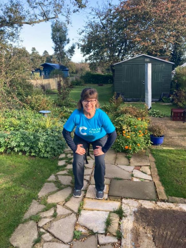 1st 100 squats from the garden